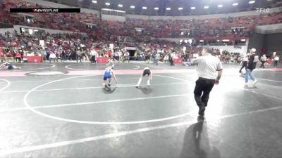 88 lbs Cons. Round 4 - Oliver Kundert, Mauston Talons Wrestling Club vs Abel Kratochvill, Lancaster Wrestling Club
