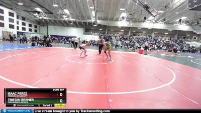 133 lbs Cons. Round 2 - Isaac Perez, Friends University vs Tristan Bremer, Providence (Mont.)