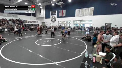 113 lbs Champ. Round 2 - John Paredes, South Hills High School vs Andy Reyes, Jr., Team Thunder