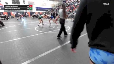 137 lbs 1st Place Match - Madison Gonzales, California Grapplers vs Vienna Meshkati, No Affiliation