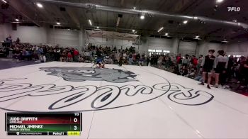 113 lbs Cons. Round 2 - Michael Jimenez, Pueblo Central vs Judd Griffith, Loveland