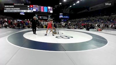 144 lbs Cons. Rd Of 32 - Ross Davis, MO vs Diego Valdiviezo, CA