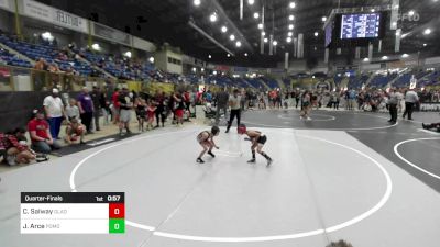 54 lbs Quarterfinal - Chayton Salway, Gladiator Wr Ac vs Jaxson Arce, Pomona Elite