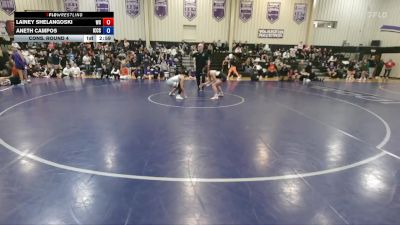 110 Open Cons. Round 4 - Lainey Shelangoski, Wartburg vs Aneth Campos, Iowa Central Community College