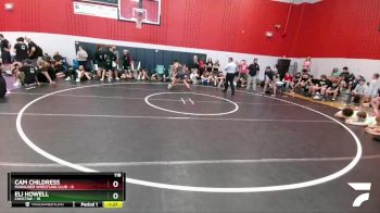 118 lbs Round 4 (6 Team) - Eli Howell, Choctaw vs Cam Childress, Marauder Wrestling Club