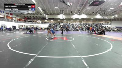138 lbs Champ. Round 3 - Natalia Posada, Oklahoma City University vs Skye Realin, Iowa