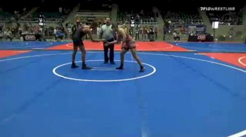 155 lbs Consolation - Brandon Carshall, Poteau Youth Wrestling Academy vs Gavin Whitaker, Wagoner Takedown Club