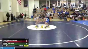 128 lbs Cons. Round 3 - Drew Weldon, Reeltown vs Jeremiah Southwell, W. S. Neal