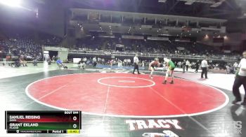 152 lbs 7th Place Match - Samuel Reising, Davis vs Grant Ekland, Placer