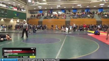 138 lbs Cons. Round 5 - Justus Stewart, Rim Of The World vs Julian Lorello, San Marcos