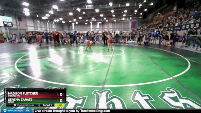 92-92 lbs Quarterfinal - Madison Fletcher, Outlaw WC vs Serena Zarate, Idaho