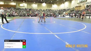 160 lbs Round Of 32 - Raiden Whitmore, Upper Valley Aces vs Anthony Ortega, Swamp Monsters