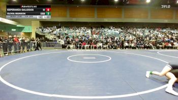 100 lbs 3rd Place - Esperanza Gallegos, Volcano Vista vs Olivia Munson, Chaminade