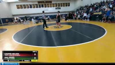 106 lbs Cons. Round 1 - Max Kinsel, St. John`s School vs Cooper Nelson, Trinity Christian Academy