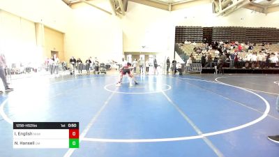 125B-HS2 lbs Semifinal - Ian English, North Hunterdon, NJ vs Nikito Hansell, Upper Merion