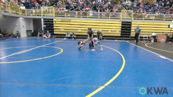 45 lbs Consolation - Ray Harris, Huskey Wrestling Club vs Trek Castor, Woodward Youth Wrestling
