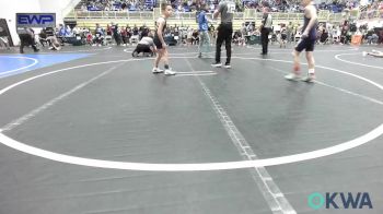 70 lbs Quarterfinal - Casen Schultz, Enid Youth Wrestling Club vs Daxton Trowbridge, Piedmont