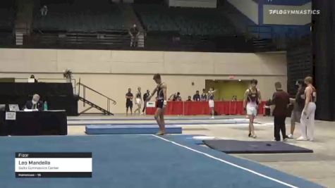Leo Mandella - Floor, Salto Gymnastics Center - 2021 USA Gymnastics Development Program National Championships