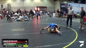 80 lbs Round 5 (6 Team) - Austin Rohrbacher, Mi Pitbulls vs Jake Munsterman, American Gladiators