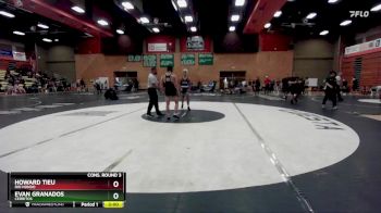 141 lbs Cons. Round 3 - Evan Granados, Cerritos vs Howard Tieu, Rio Hondo