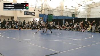 174 lbs Champ. Round 1 - Quincy Risper, Delaware Valley vs Davis Keppley, Albright College