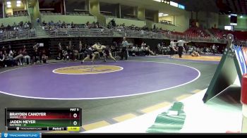 138 lbs Round 3 (6 Team) - Jaden Meyer, Hastings vs Brayden Canoyer, Waverly