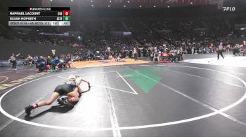 4A Boys 113 lbs Cons. Round 1 - Raphael LaCount, Cottage Grove Boys vs Elijah Hofseth, Astoria Boys