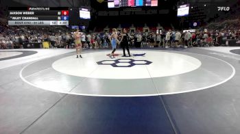 94 lbs Champ. Rd Of 64 - Jaxson Weber, NJ vs Riley Crandall, PA