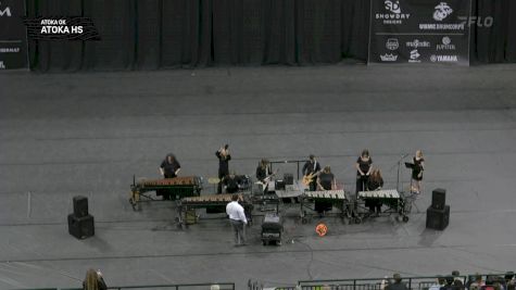 Atoka HS "Atoka OK" at 2025 WGI Percussion/Winds World Championships