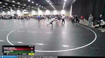 100 lbs Cons. Round 6 - Elijah Poe, California vs Isaac Ekdahl, The Wrestling Factory