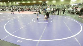 61 lbs Consi Of 4 - Brady Sinclair, Willows Wrestling vs Ian Miller, Nighthawks WC