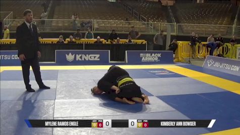Kimberly Ann Bowser vs Mylene Ramos Engle 2025 Pan Jiu Jitsu IBJJF Championship