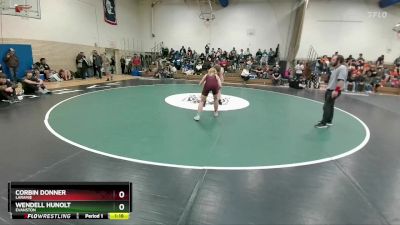 138A Semifinal - Wendell Hunolt, Evanston vs Corbin Donner, Laramie