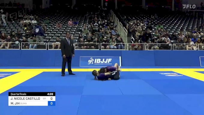 JOCELYN NICOLE CASTILLO ROBLES vs MELINDA JIH 2022 Pan IBJJF Jiu-Jitsu ...