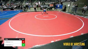 77 lbs Round Of 16 - Gabe Benyo, Mat Assassins vs Cruz Gannon, Sebolt Wrestling Academy