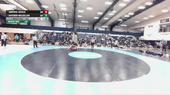 184 lbs 1st Place Match - Hayden McLellan, Alvernia vs Abdoul Akala, Albright