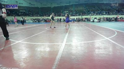 200 lbs Round Of 16 - JaeLynn Runnels, Bristow vs Kalynn Sanders, Norman North