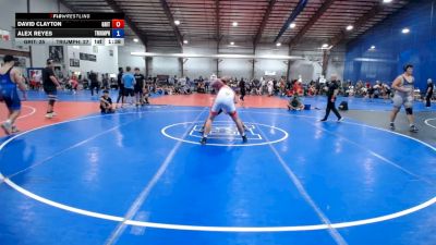 190 lbs Semifinal - David Clayton, Grit Mat Club - HS vs Alex Reyes, Triumph Blue - HS
