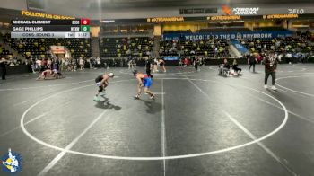 138 lbs Cons. Round 3 - Gage Phillips, Waukee Northwest vs Michael Clement, Decorah