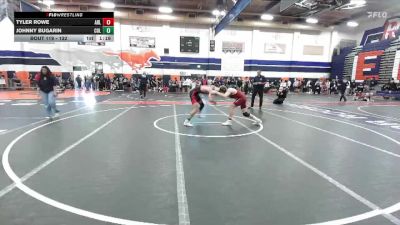 132 lbs Champ. Round 2 - Johnny Bugarin, Colony vs Tyler Rowe, Arlington