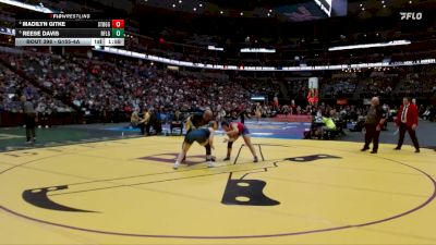 G155-4A 1st Place Match - Madilyn Gitke, Strasburg Girls vs Reese Davis, Rifle Girls