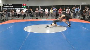 113 lbs Round Of 32 - Aiden Garcia, CA vs Braiden Lotier, PA