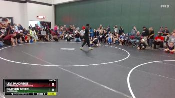 72 lbs Round 2 - Levi Dandridge, Summerville Takedown Club vs Grayson Greer, Unattached