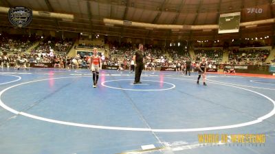 67 lbs Consi Of 16 #2 - Noah Miller, Waverly Area Wrestling Club vs Nash Bevans, SWC