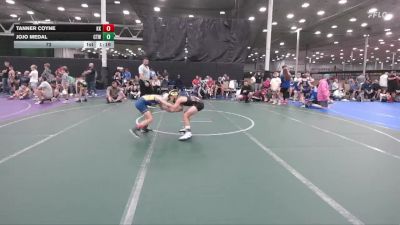 72 lbs Round 4 (6 Team) - Jojo Medal, CTWHALE vs Tanner Coyne, Keystone Krush
