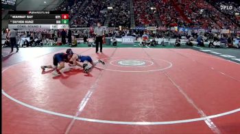 3A 126 lbs Cons. Round 3 - WahNay Say, New Plymouth vs Tayven Kunz, Ririe