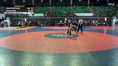 1A-4A 144 Quarterfinal - Julian Lowe, St. John Paul II vs Jaden Whittaker, Alexandria HS