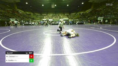 159 lbs Consi Of 16 #2 - Martin Corona, Matilda Torres vs Kodie Cooks, Atascadero