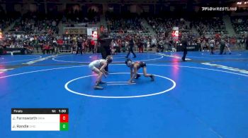 64 lbs Final - Justin Farnsworth, Broad Axe vs Jaxon Randle, Chickasha