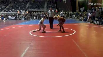 106 lbs Consi Of 8 #1 - Keyshawn Brown, Top Of The Rock vs Grady Dushin, Bruin Wrestling Club